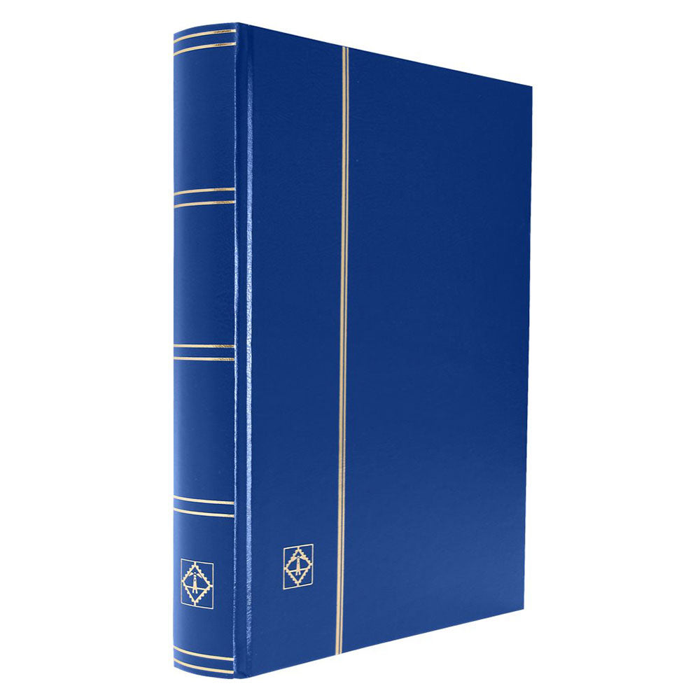 Stockbook A4 non pagato di base con 64 pagine nere