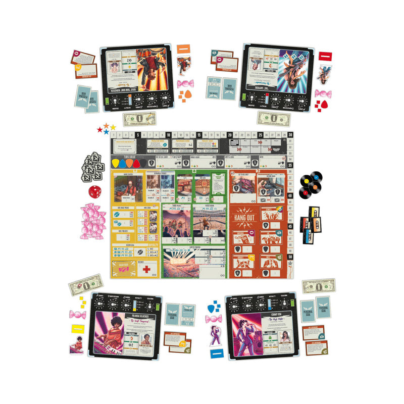 Rock Hard 1977 Board Game