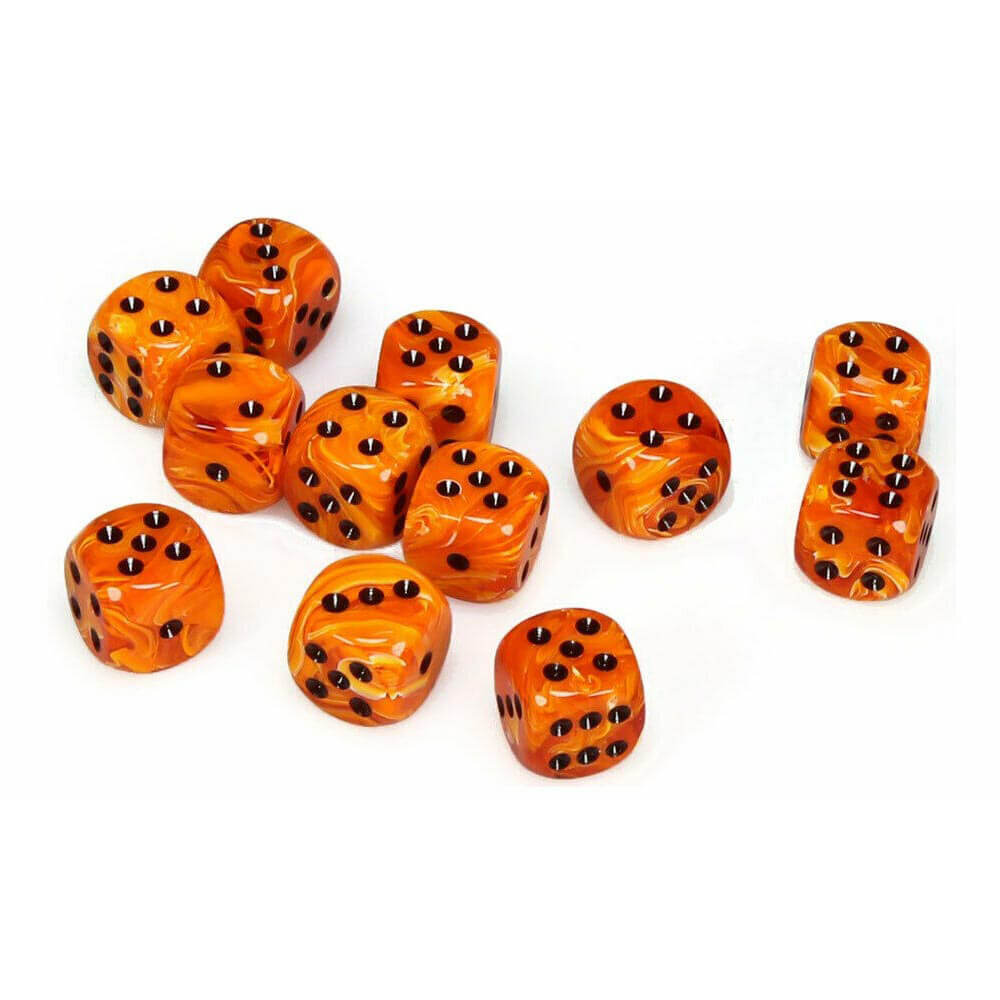 D6 Dice Vortex 16mm (12 dadi)