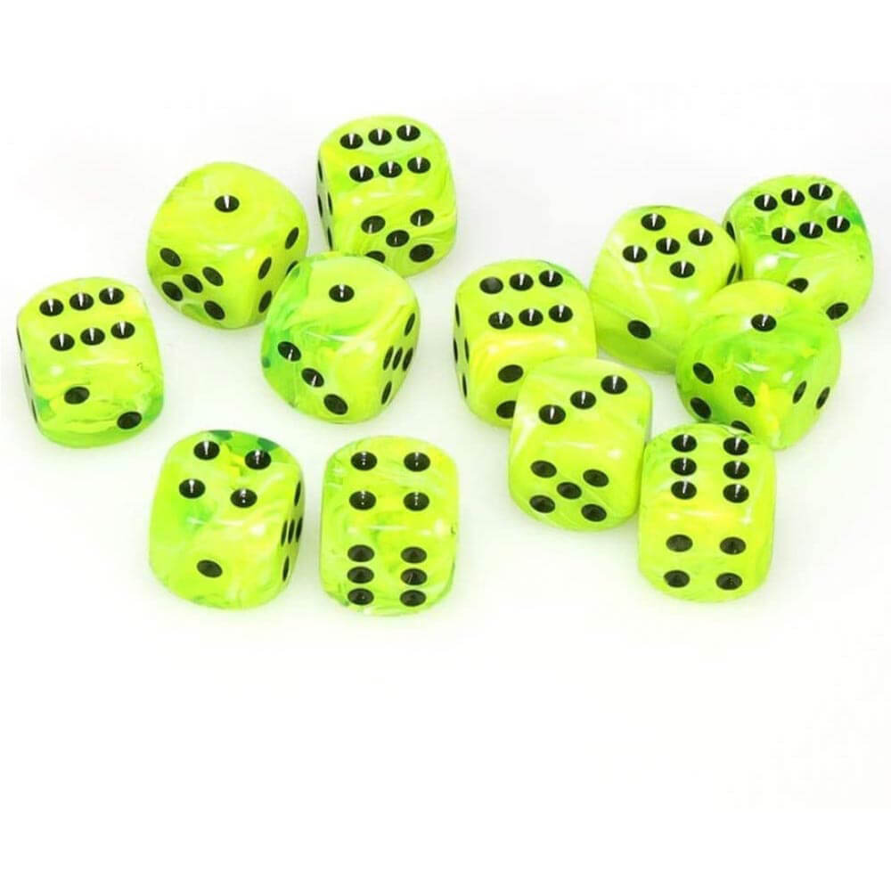 D6 Dice Vortex 16mm (12 dadi)