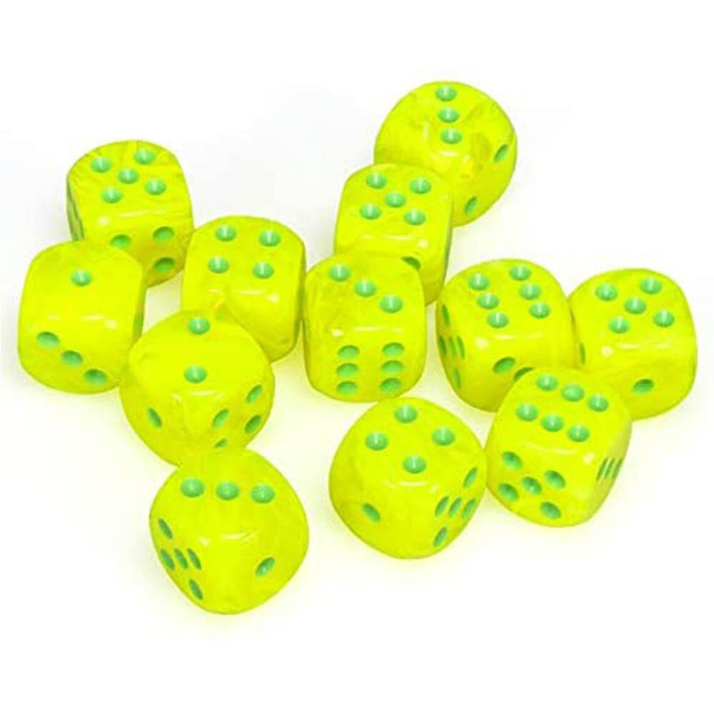 D6 Dice Vortex 16mm (12 dadi)