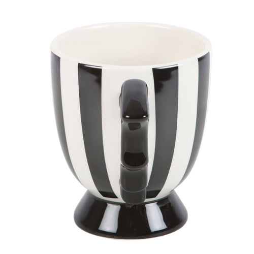 Striped Ceramic Teacup