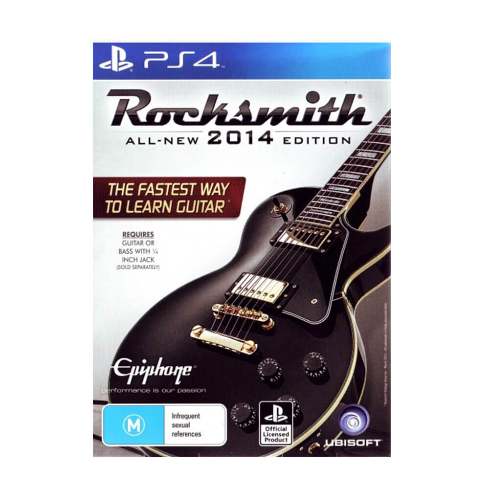 PS4 Rocksmith 2014 With Real Tone Cable